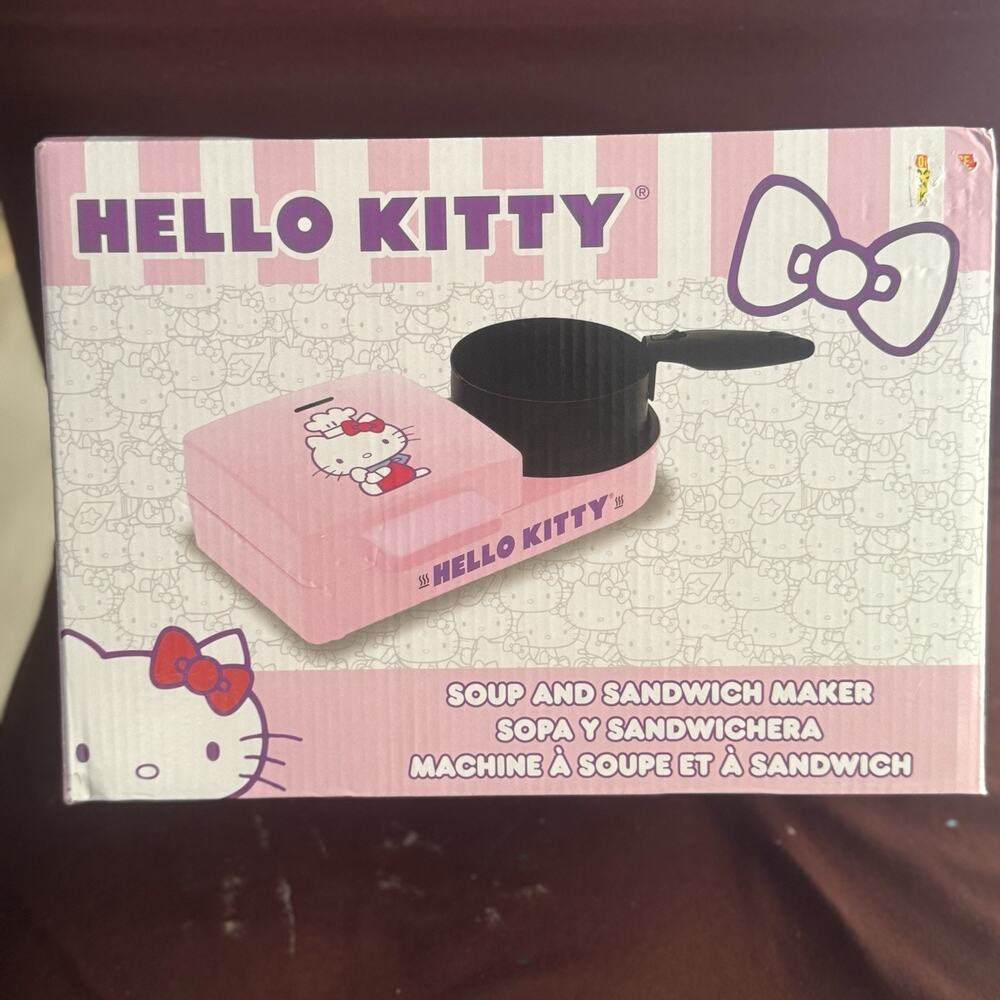 Hello Kitty Sandwich & Soup Maker (Brand New)